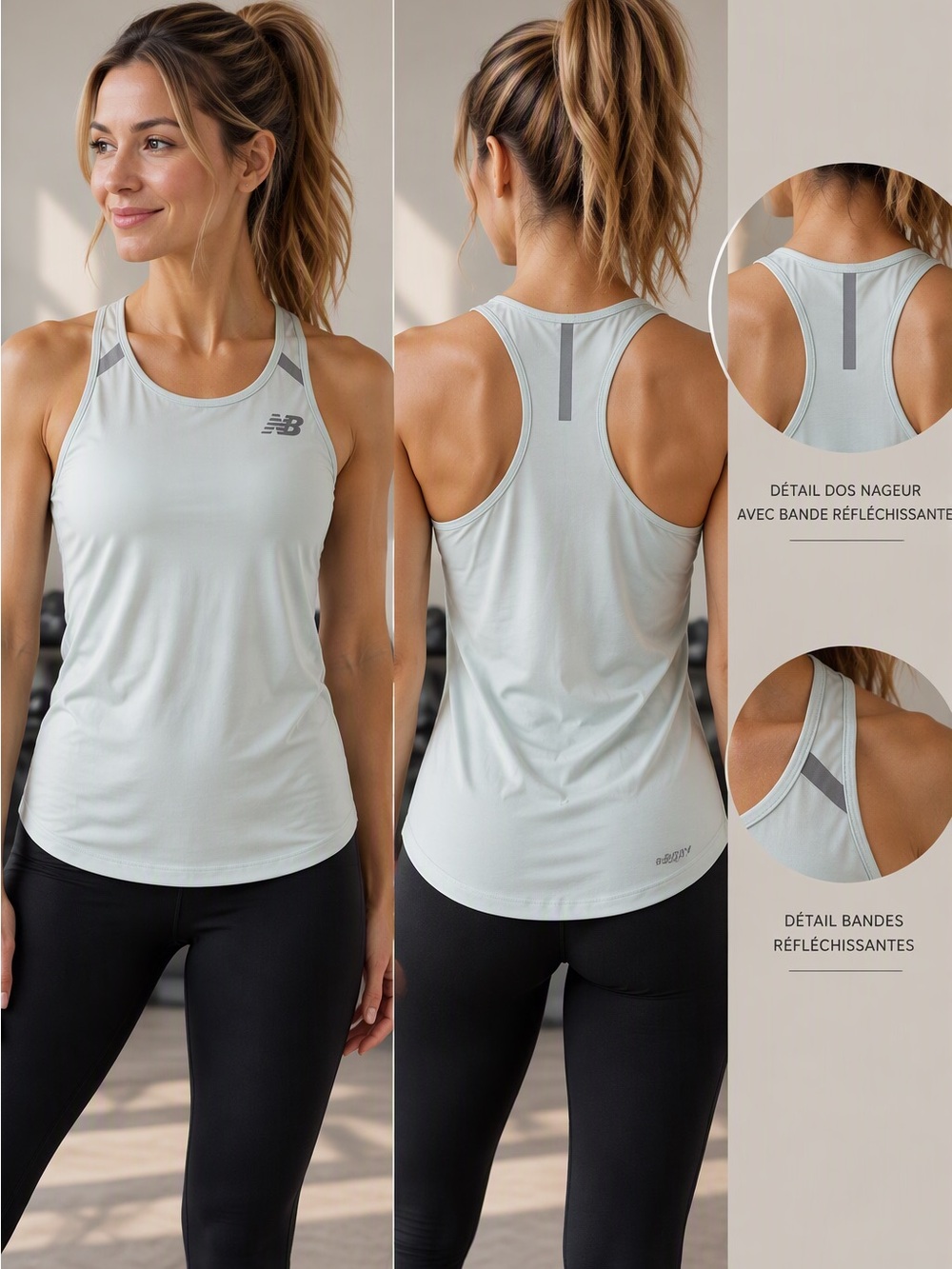 New Balance Racerback Athletic Tank Top XS